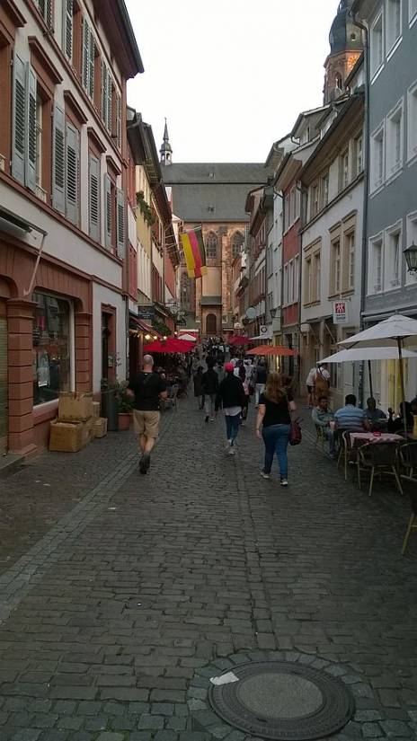 Ausflug während der Freizeit in Heidelberg